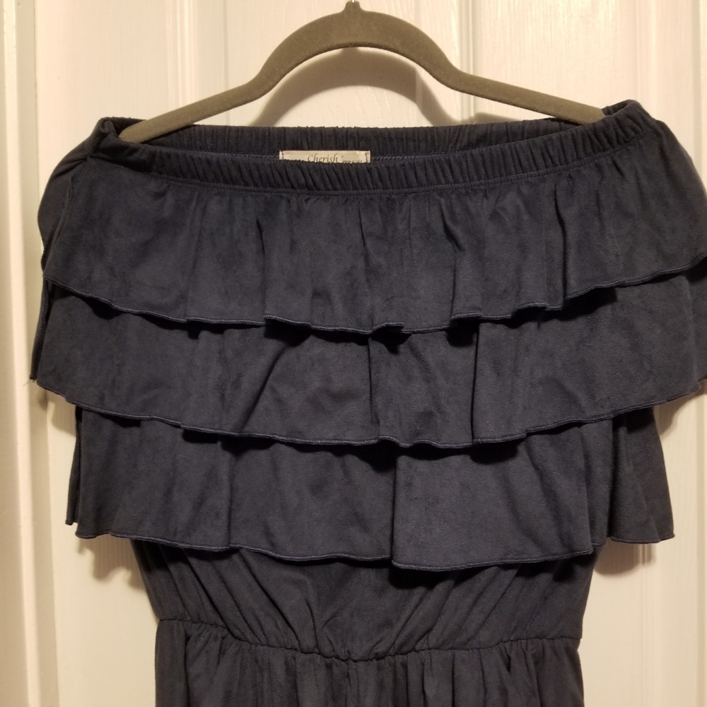 Cherish Jumpsuit Velvet for Women's Size S - Picture 4 of 5